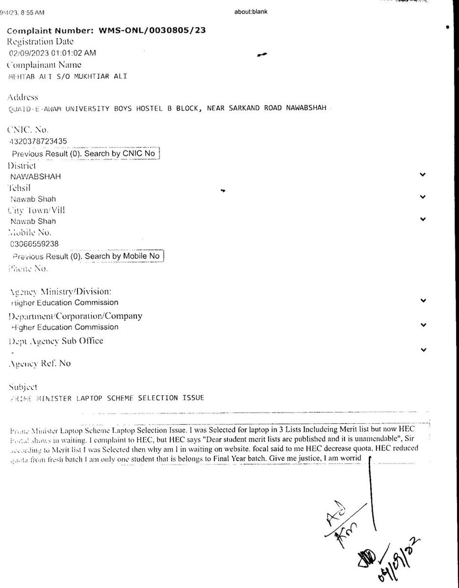 MehtabAliMeno's tweet photo. @hecpkofficial Kindly respond to us, we are students of HEC, it's your duty to give a positive response, not the "Please contact focal person", Focal person said it is not in our hands it is totally managed by HEC.
I take legal action against HEC https://t.co/dPDyQ3Sg75