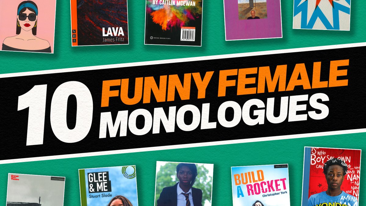 🟢🟠🟢 NEW VIDEO! 🟠🟢🟠

▶︎ 10 Funny Female Monologues

☞ These hilarious monologues will be great for auditions, assessments &amp; showcases. 

☞ Go all-out Lolcano. These are EXCELLENT!

🖥 WATCH: youtu.be/JcHZ6psmop0