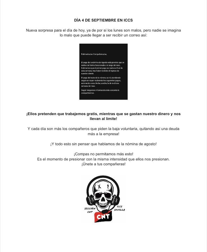 Muy buenas, queridos socios de @_ICCS: os escribimos directamente a vosotros, ya que desde administración no saben decirnos. ¿Que día tenéis pensado pagarles, para que nos paguen a nosotros? Ya que por lo visto les debéis dinero: <a href="/Repsol/">repsol</a> <a href="/orange_es/">Orange España</a> <a href="/jazztel_es/">Jazztel España</a> <a href="/EndesaClientes/">Endesa Clientes</a>?