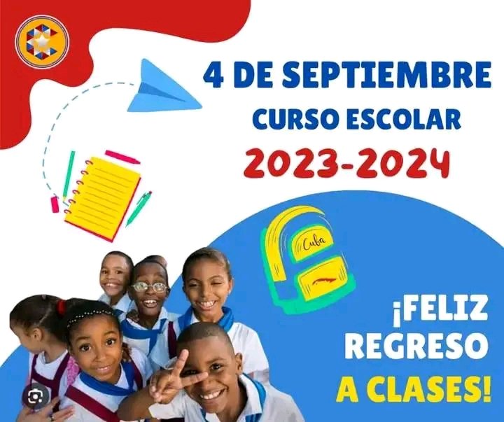 <a href="/Giro5O/">Giraldo Martín Lazo</a> <a href="/CubaMined/">MINED</a> <a href="/Reylope13/">Rey Lopez</a> <a href="/Luar5901/">Lucas Cuba</a> <a href="/Ruben24HJ/">Rubén González Gil 🇨🇺 👍</a> <a href="/AlexiaRey12/">Alexia Reyes 🇨🇺🕊🌎</a> <a href="/AdrianaRojasQba/">Adriana</a> <a href="/SalomnMontoya1/">Salomón Montoya</a> <a href="/Vicente73977721/">Vicente Leal 🇨🇺🇵🇸🇧🇷🇻🇪🇳🇮</a> <a href="/LorenaQba1/">Lorena Free 💓🕊️ 🇨🇺</a> <a href="/Frank16726439/">Frank Enrique 🇨🇺</a> <a href="/ESanchezcub/">Erick Sanchez 🇨🇺</a> De regreso a las aulas, el sacrificio es poco para el bien que conquistaremos. Adelante, seguimos asegurando el futuro.
#NuevoCursoEscolar 
#IslaRebelde 
#Cuba