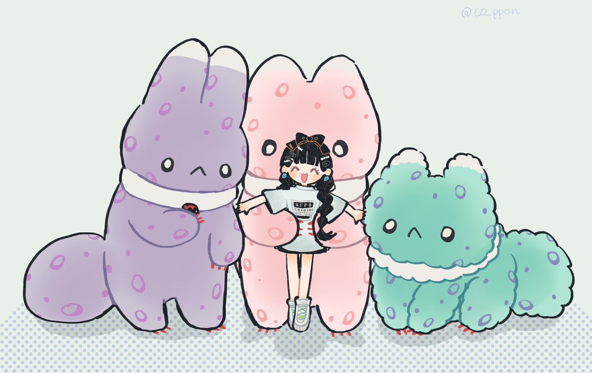copp_on's tweet photo. 本人確認画像あげとこ
(4枚目は背景塗りつぶしてたやつあったのでそれです) https://t.co/5nrOYH28dB