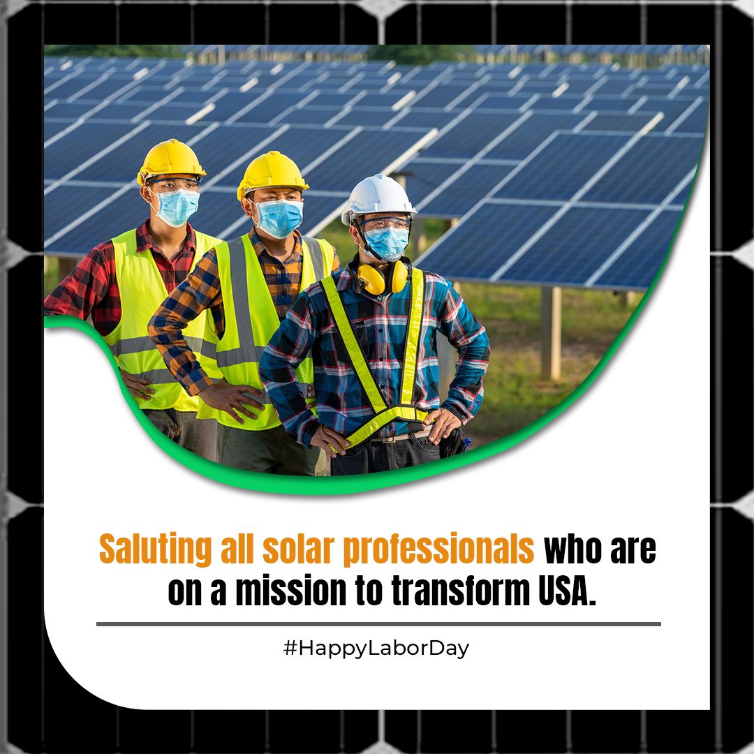 SamaritanSolar's tweet photo. Happy #LaborDay to our dedicated #SOLAR professionals! Your hard work is illuminating a path to a cleaner, brighter #future for us all. Let's keep shining together! 💪☀️

#LaborDay2023 #SolarPower #CleanEnergy #Samaritansolar #USA #MondayMotivation https://t.co/VKN3CCZBmQ