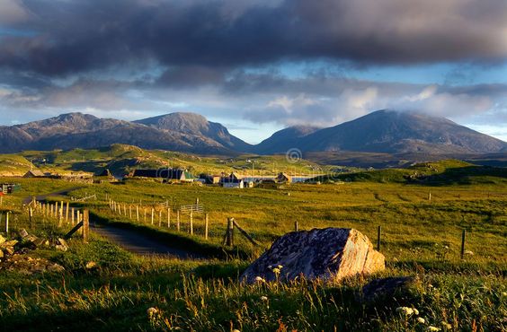 Crofting Village, Isle of Lewis via Dreamstime #Scotland #photography #landscape