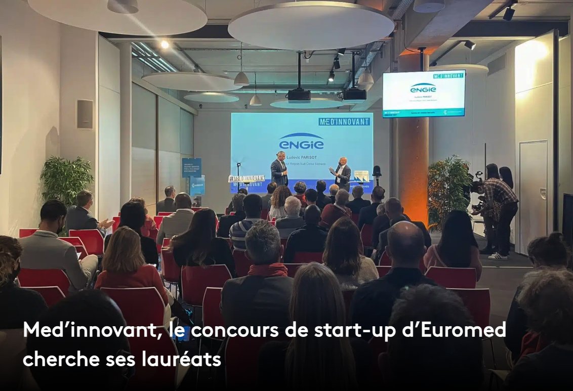 🚀 Euroméditerranée lance un appel à candidatures à destination des start-up, TPE et PME qui souhaitent participer à la 12e édition de son concours #Medinnovant. À la clé, une dotation globale de 50 000 euros.

Les infos ⤵
madeinmarseille.net/143157-medinno…