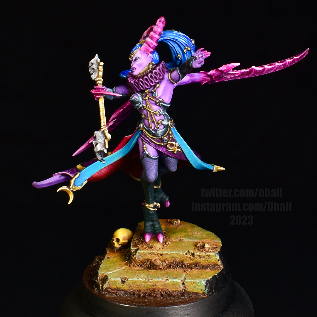 oball's tweet photo. Masque of Slaanesh
#WarhammerCommunity #warhammerofficial #warhammer #warhammer40k #warhammer40000 #warhammerageofsigmar #warhammerfantasy #slaanesh #chaos #chaosdaemons #hedonitesofslaanesh #daemonette #hobbystreak #minipainting #paintcultist #ozpainters https://t.co/wpd3YoBazi
