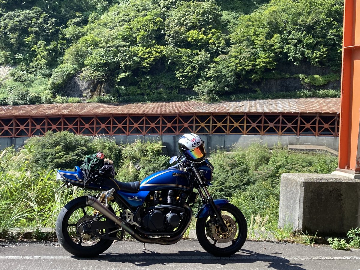 masazforever's tweet photo. 昨日の奥只見樹海ラインツーリングの一コマ🤩 https://t.co/yWBoTQDGqh