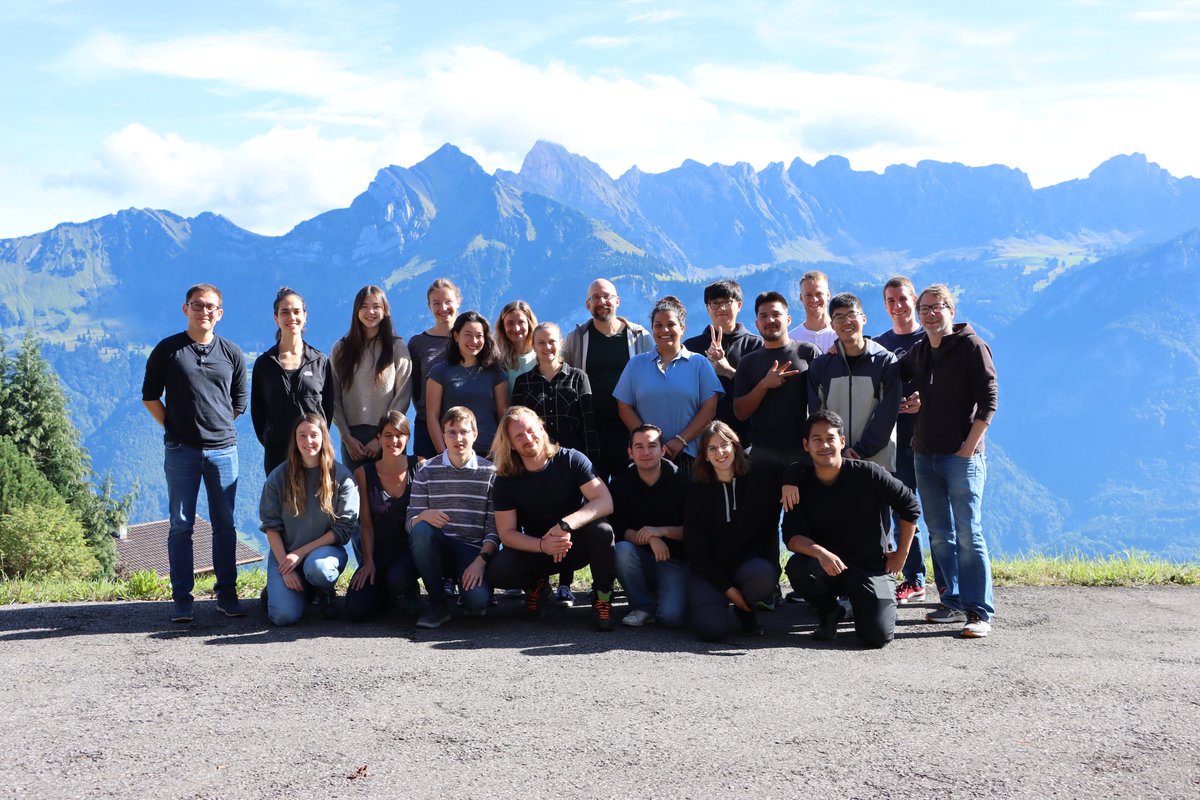 What a fantastic joint retreat with <a href="/TilleyLab/">David Tilley</a> in Flumserberg last week. It was great to get closer to our colleagues from <a href="/UZH_Chemistry/">UZH Chemistry</a> and to discuss science beyond our immediate disciplines.