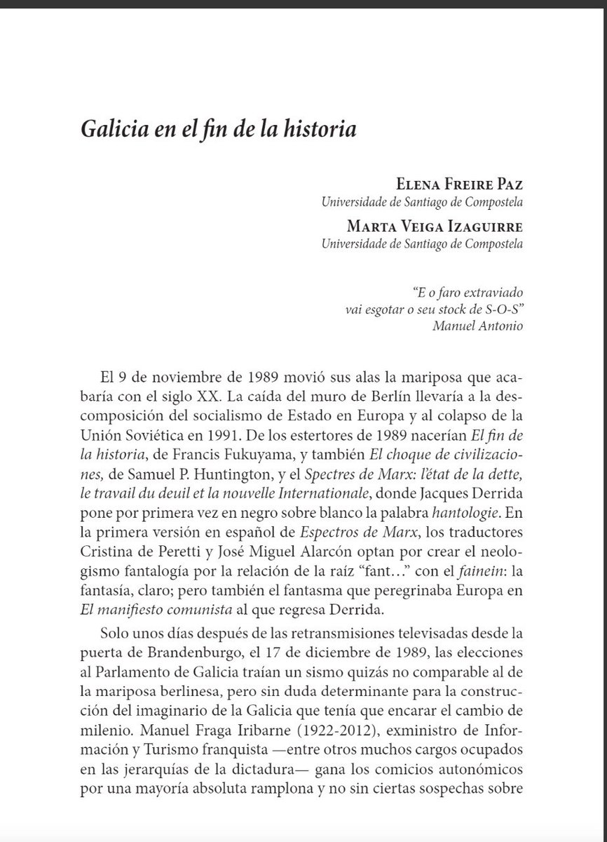 mvizaguirre's tweet photo. É un librazo porque camiñamos nel en salvaxe e inmellorable compaña. https://t.co/oLcD2fIyJx