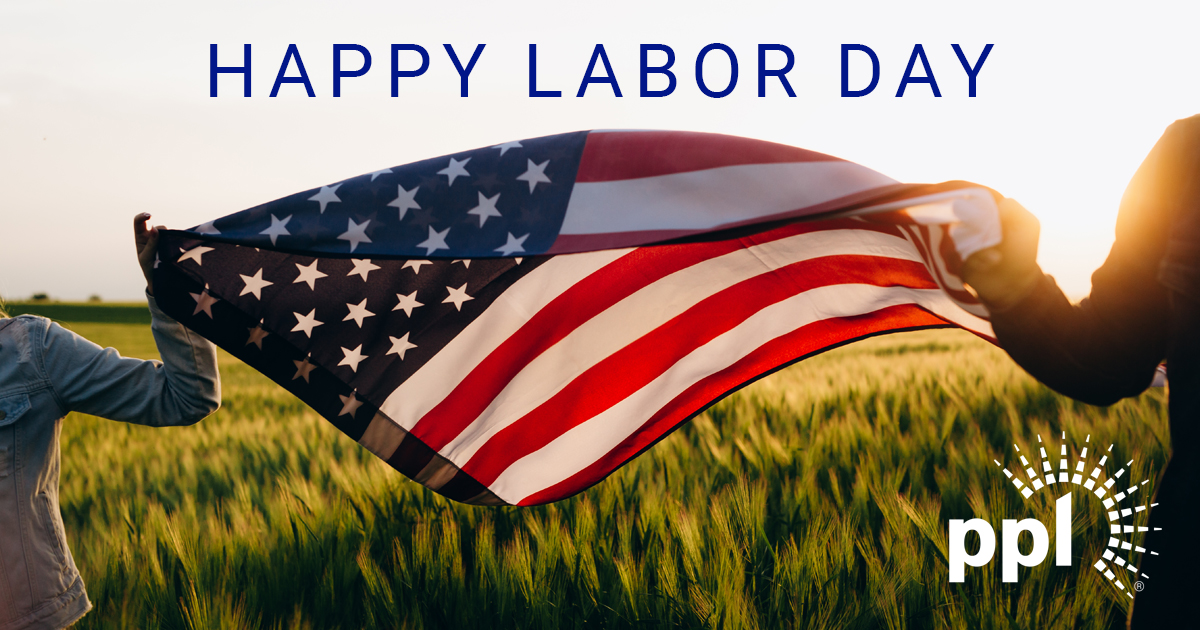 PPL Corporation (@pplcorp) on Twitter photo Happy Labor Day from <a href="/PPLCorp/">PPL Corporation</a>. We celebrate the hard work and dedication of our incredible teams in Pennsylvania, Kentucky, Virginia and Rhode Island. Together, we’re building the utilities of the future #energyforward. #LaborDay2023 Happy Labor Day from <a href="/PPLCorp/">PPL Corporation</a>. We celebrate the hard work and dedication of our incredible teams in Pennsylvania, Kentucky, Virginia and Rhode Island. Together, we’re building the utilities of the future #energyforward. #LaborDay2023