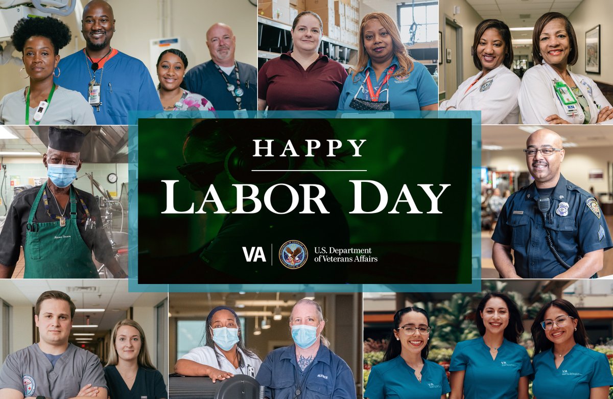 On Labor Day, we recognize the work of Veterans and their caregivers—and the VA employees who serve them.