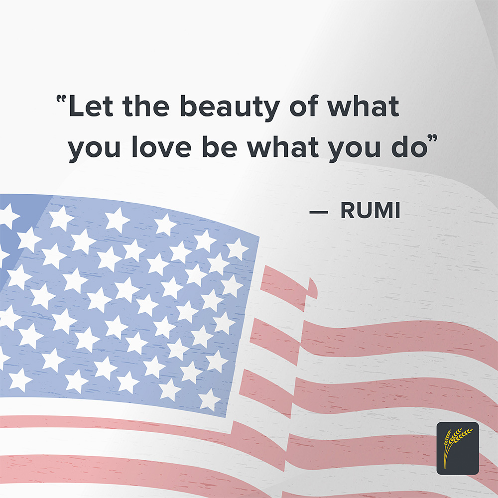 Work hard. 
Try hard. 
Fail hard. 
Win hard.
And through it all, love what you do. We hope you enjoy your #LaborDay Monday