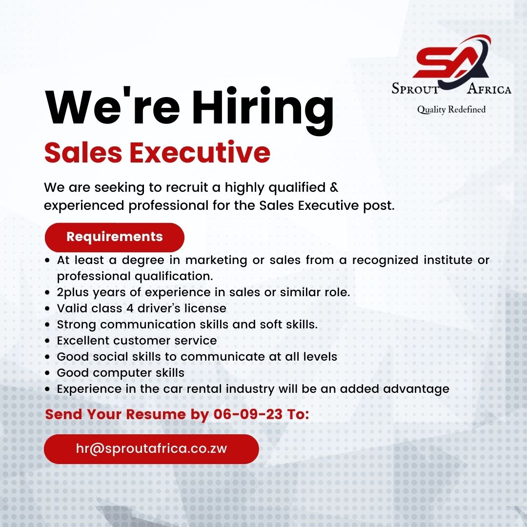 Join our winning team! We're seeking a talented sales representative to make their mark. Don't miss out on this amazing opportunity - send in your resume today! #JobAlert #SalesOpportunity #JoinTheTeam #CareerBoost
