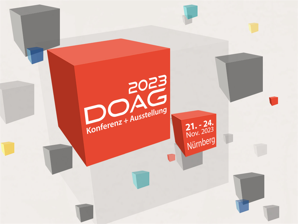 DOAGeV's tweet photo. Zum Auftakt unserer großen Jahreskonferenz #DOAG2023 starten wir am 21. November mit unserem Thementag. Heute stellen wir die Beiträge im Bereich Datenbank und Infrastruktur vor. https://t.co/mZh0mcHdQv https://t.co/3fej0L10z3
