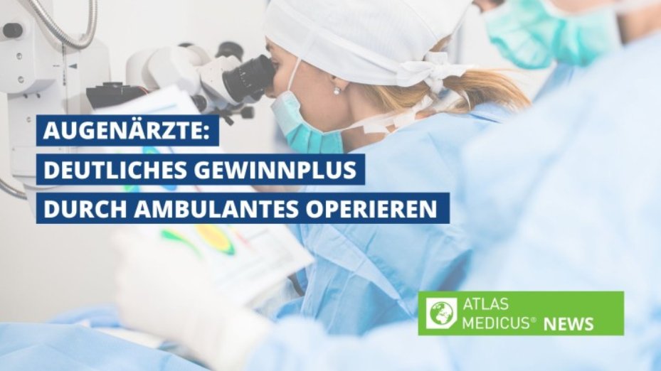 RebmannResearch's tweet photo. Ambulante Operationen können sich wirtschaftlich lohnen. Das zeigt der nähere Blick auf die Fachgruppe der Augenärzte.
https://t.co/iWy5d619dz

#rebmannresearch #newsroom #augenheilkunde #ambulant https://t.co/PeToCeYOXb