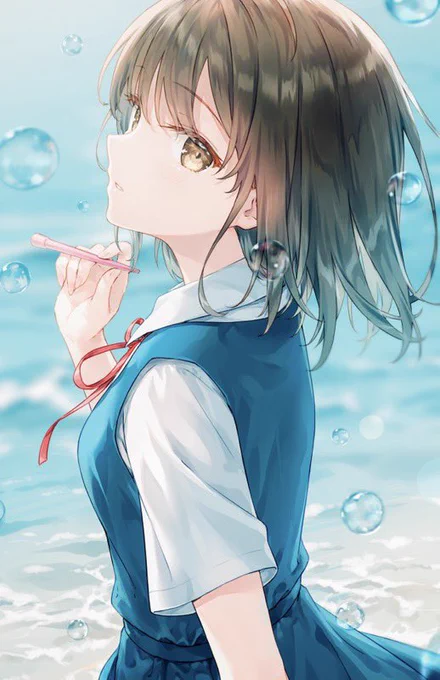8/30発売の『電撃萌王2023年10月号』にてピンナップイラストを描かせていただきました!(画像はトリミングしたものです) どうぞよろしくお願いします!