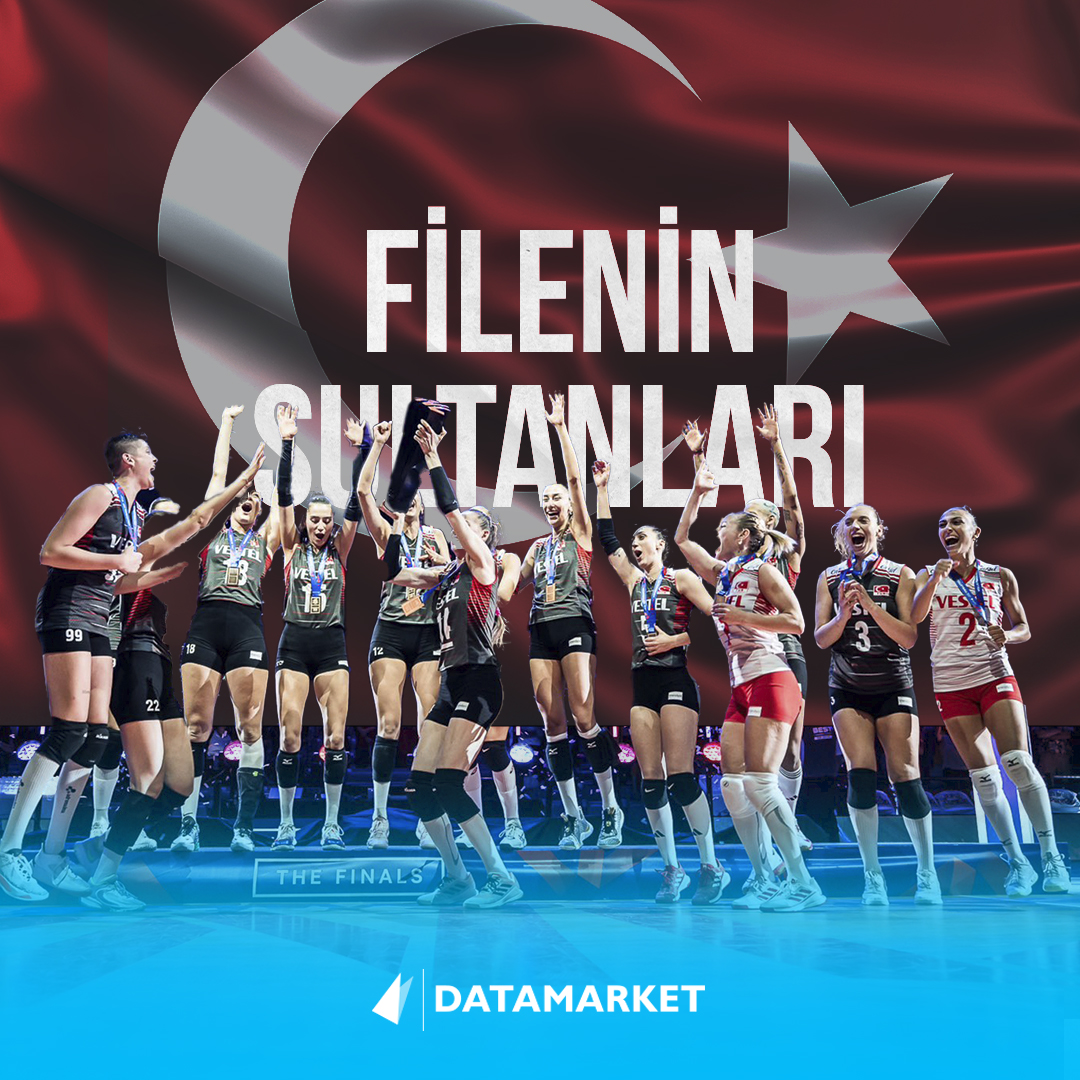 Cumhuriyetimizin 100.Yılında Avrupa şampiyonu olarak bizi gururlandıran A Milli Kadın Voleybol Takımımızı, gönülden tebrik ediyoruz. #FileninSultanları