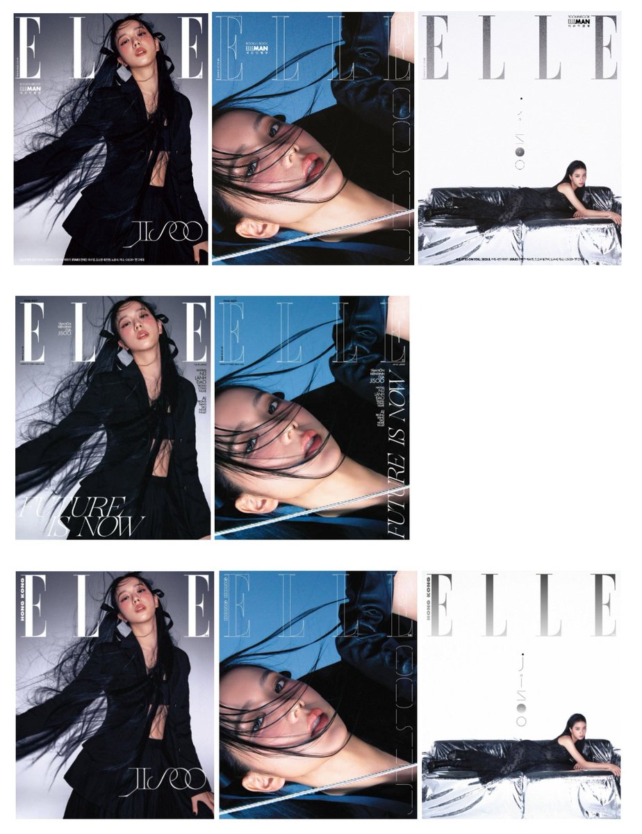 JISOO for #DiorAW23 is the cover star of ELLE magazines.

— ELLE Korea August 2023 (3 versions)
— ELLE Vietnam August 2023 (2 versions)
— ELLE Hong Kong September 2023 (digital; 3 versions)