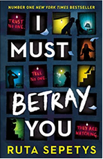 TaptonSchool1's tweet photo. The Tapton Page Turners voted I Must Betray You by Ruta Septys as their winner from the Carnegie short list but the judges disagreed and awarded the prize to The Blue Book of Nebo by Manon Steffan Ros.  We weren’t disappointed, we loved and would recommend both books. https://t.co/y1v7JN34wr