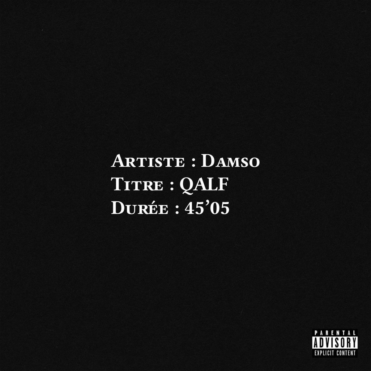 💎 L'album "QALF" de Damso vient d’être certifié disque de diamant 💎

Son deuxième en carrière 🖖🏾