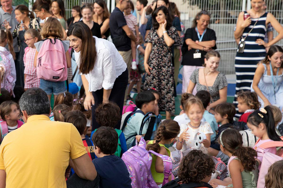 The first day of school is always an exciting and bustling time on campus. It's a joy to welcome the students back for another year of learning and growth. We're eager to see them embark on their educational journey, and we're here to support them every step of the way.