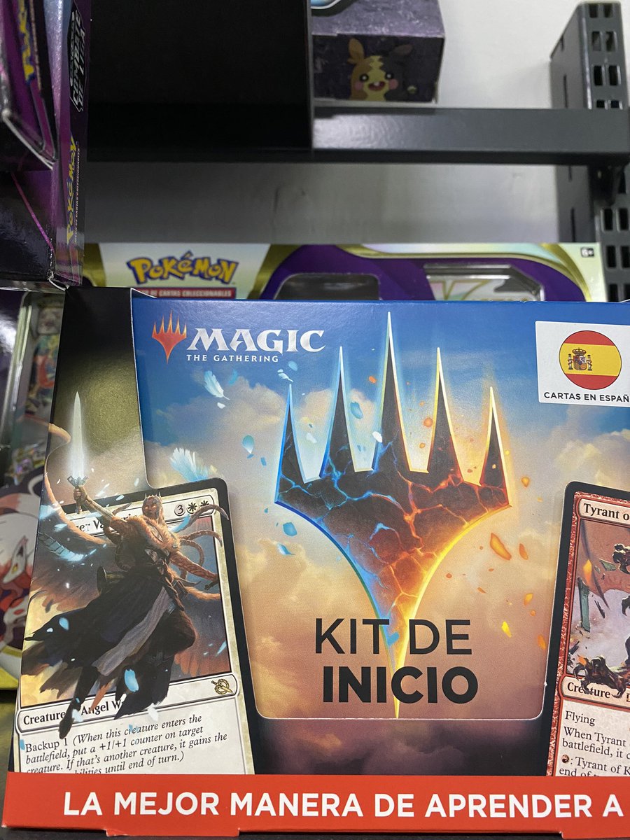 kaburigames's tweet photo. No te pierdas la nueva edición de #magic #lastierrassalvajesdeeldraine !!!! #kitdeinicio #commander #edicion #draft https://t.co/6J9c6ZfmTk