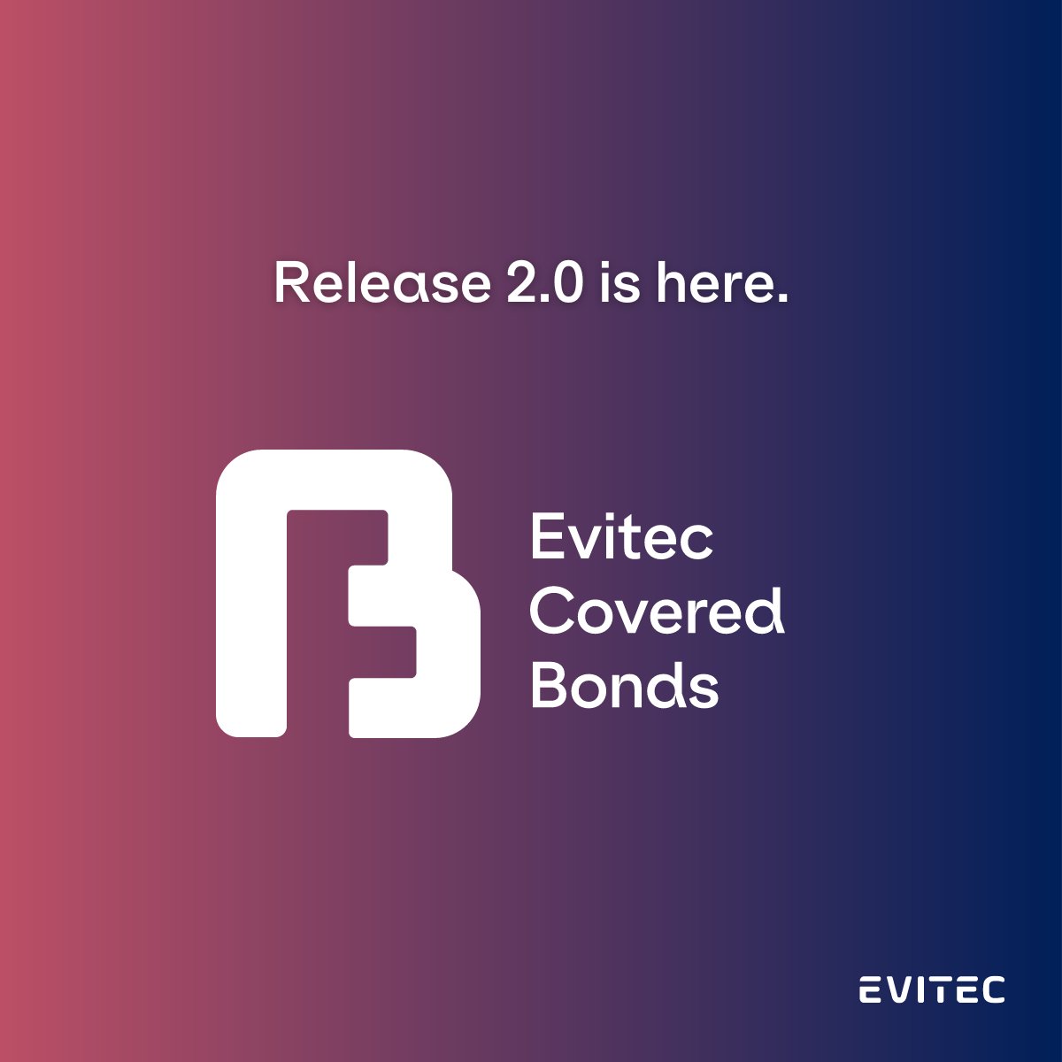 We are pleased to share the news with you: #Evitec Covered Bonds 2.0 has been released – major technology upgrade is now available. 

Read our news: evitec.com/insights/evite…

If you want to learn more, come meet us at 33rd #ECBCPlenary Meeting in Munich on 13 September 2023!