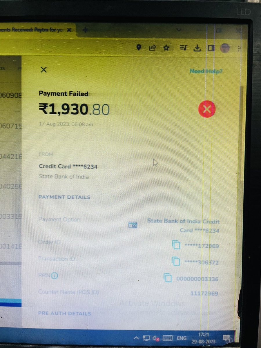 anuplv's tweet photo. @SBICard_Connect @TheOfficialSBI 
Sbi credit card-they deducted money for a failed transaction but not settled when statement is generated. No help from anywhere, don’t go for sbi credit card, you can not connect with customer care. https://t.co/dtcoMu9Qqf