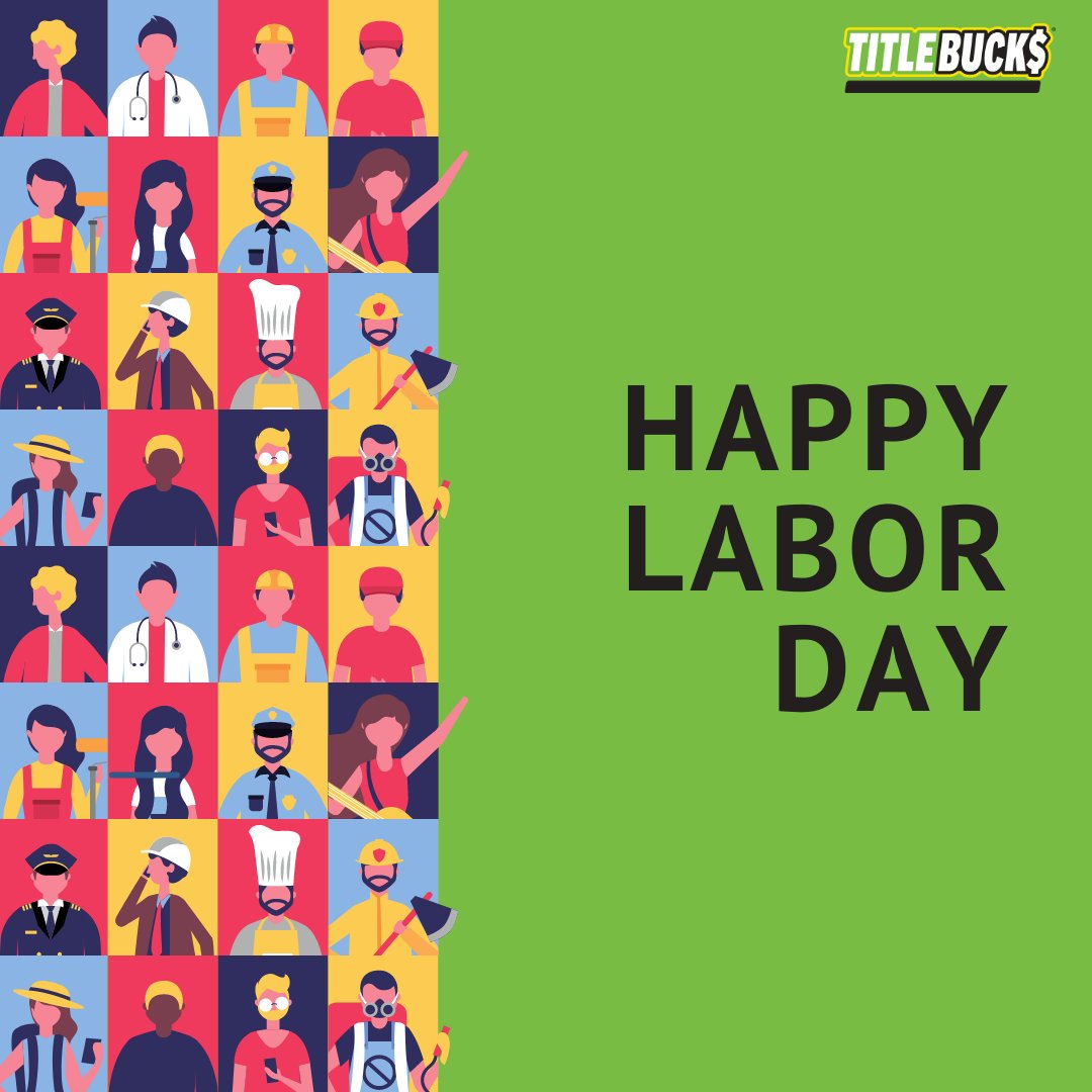 We hope you have a safe and happy #LaborDay!