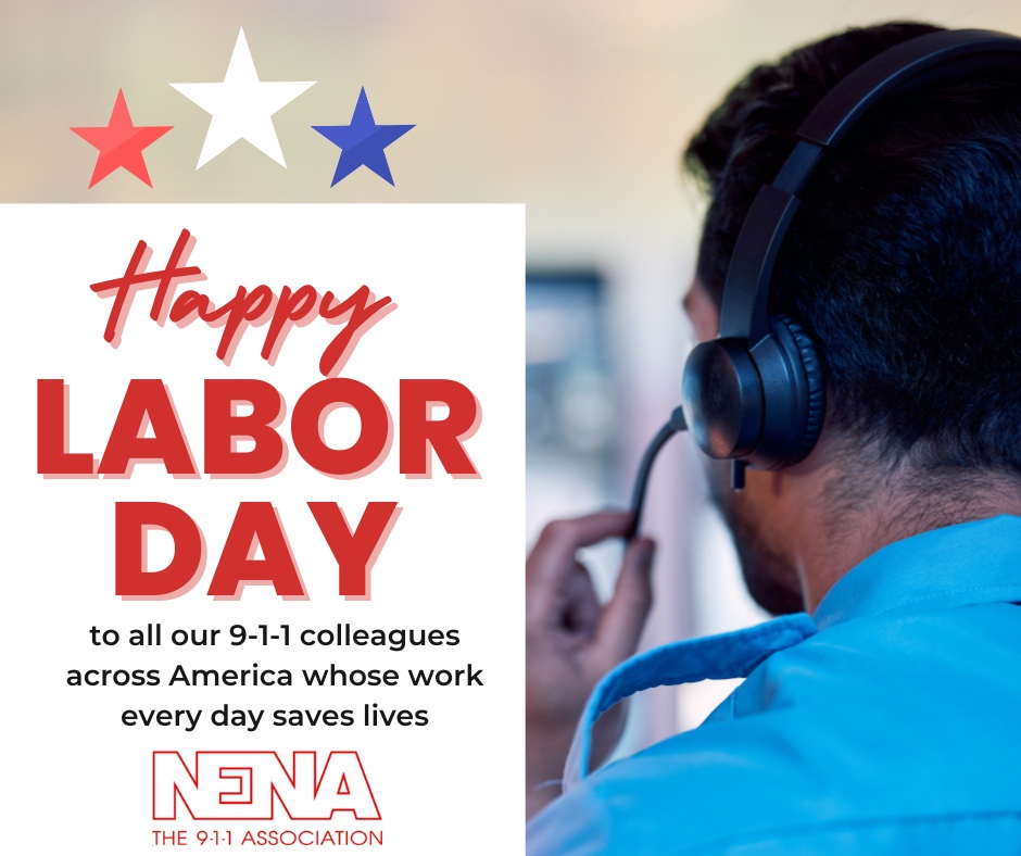 911NENA911's tweet photo. This Labor Day, we recognize the incredible work of emergency dispatchers who provide a lifeline in times of crisis, even on holidays! We salute you for being our Everyday Heroes!
.
.
.
#ThankYou911 #NG911Now #WeAnswerTheCall #NENATrained #HeadsetHeroes https://t.co/DPKNFQxZKc