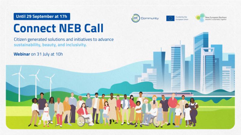 📢¡Nueva convocatoria de ayudas!📢
@EITUrbanMob abre la convocatoria CONNECT NEB para el desarrollo de soluciones en colaboración con la ciudadanía en torno a las cuestiones de la Nueva Bauhaus Europea

Hasta el 29/09/2023❗

Más info👇
eiturbanmobility.eu/connect-neb-ca…