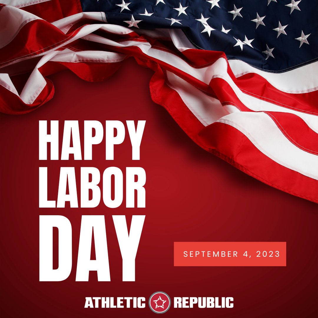 Athletic Republic Pittsburgh wishes you and your family a safe and happy labor day!

#athleticrepublicpittsburgh #laborday #workout #exercise #fitness #training #WeAreAR #sportsperformance #weknowathletes #wegetresults #aradvantage
