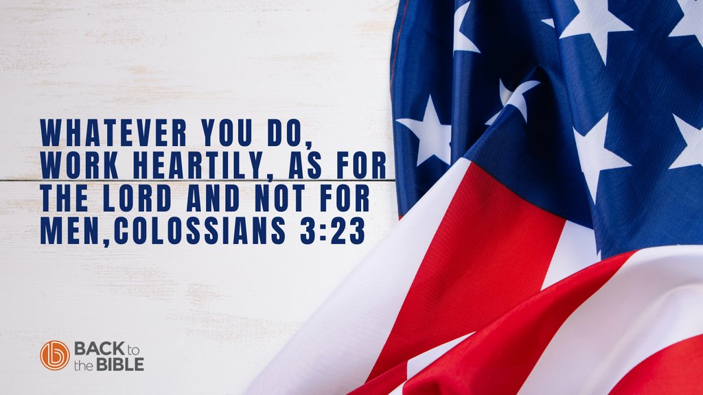 BacktotheBible's tweet photo. 📖 Happy Labor Day! Are there any special verses that you are focusing on today? We would love to have you join us on our Prayer Platform today: https://t.co/6Xsb8tEzlw
#laborday #workingforgod #spiritualfitness https://t.co/AlPuEvjGVi