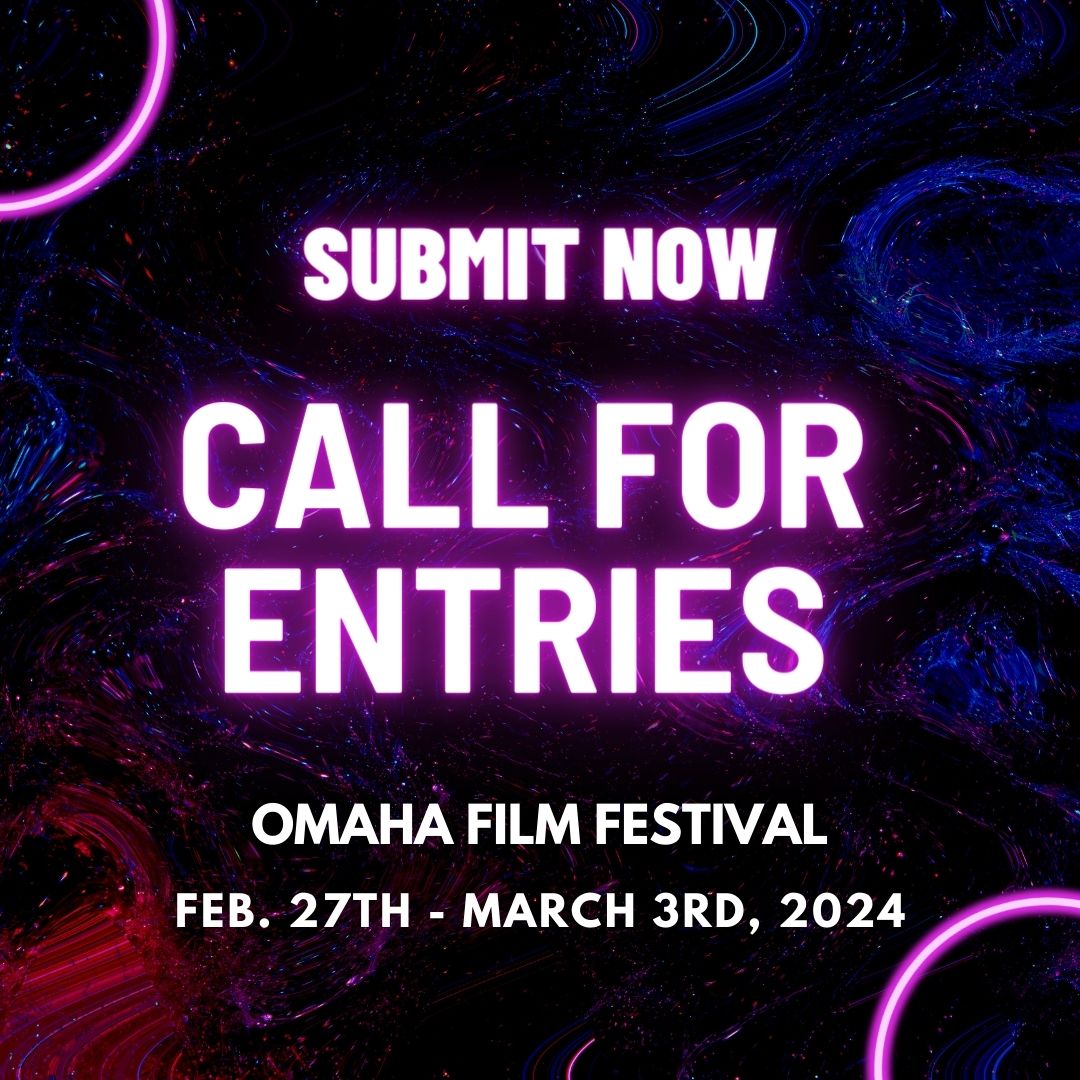Calling all creators and filmmakers! Today marks your FINAL opportunity to submit your masterpiece under the regular deadline for the 2024 Omaha Film Festival! Don't miss out, because after today, entry fees take a leap!