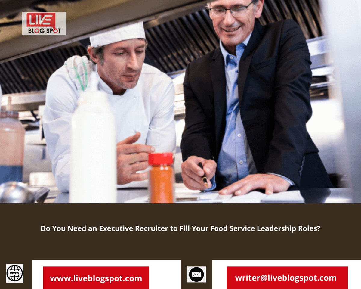 liveblogspot's tweet photo. 👉 Do You Need an #Executive #Recruiter to Fill Your #Food Service #Leadership #Roles?
 
👉 Read More:--> https://t.co/dJ72sKll1W

#food #writeforusfood #foodservicesleadershiproles #leadershiproles #digitalmarketing #seo #smo #organictraffic #facebookadd #gooogleadd #localseo https://t.co/wy8HJjzBSC
