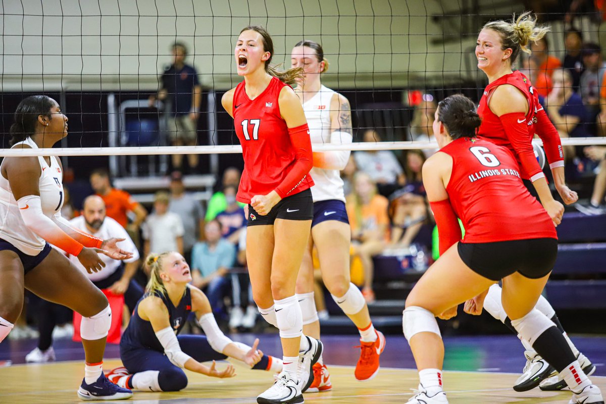 RedbirdVB's tweet image. Frames at Illinois 📸