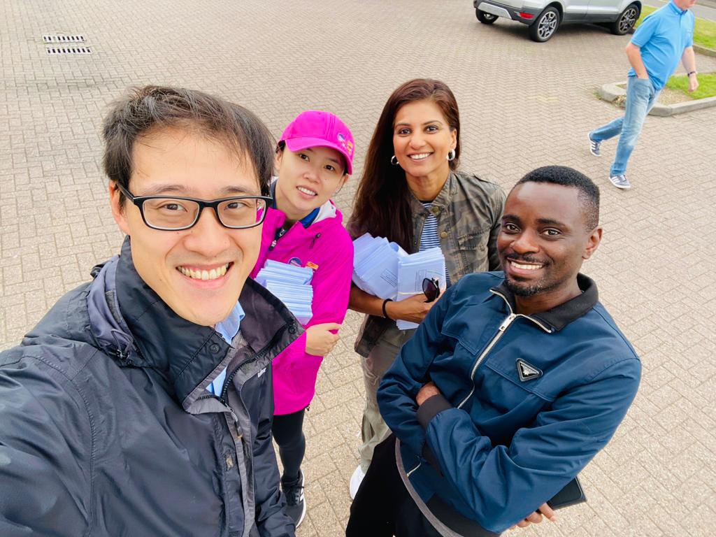 MKConservatives's tweet photo. We've been out again over the last few days supporting our brilliant candidate Ade Adeliyi ahead of the by-election in Newport Pagnell South on 21st September ๐ณ๏ธ๐ #LoveNP https://t.co/17jlWFoAWb