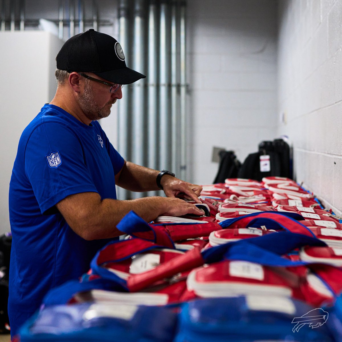 BuffaloBills's tweet photo. Always making sure our players have everything they need at home and on the road. 👏

#GoBills | #BillsMafia