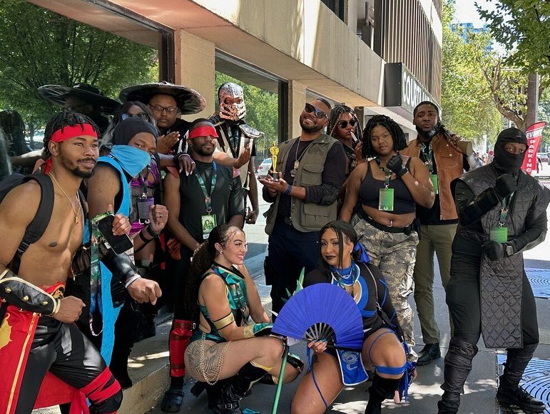 rainmaker7955's tweet image. MORTAL KOMBAAAATTTT #DragonCon2023