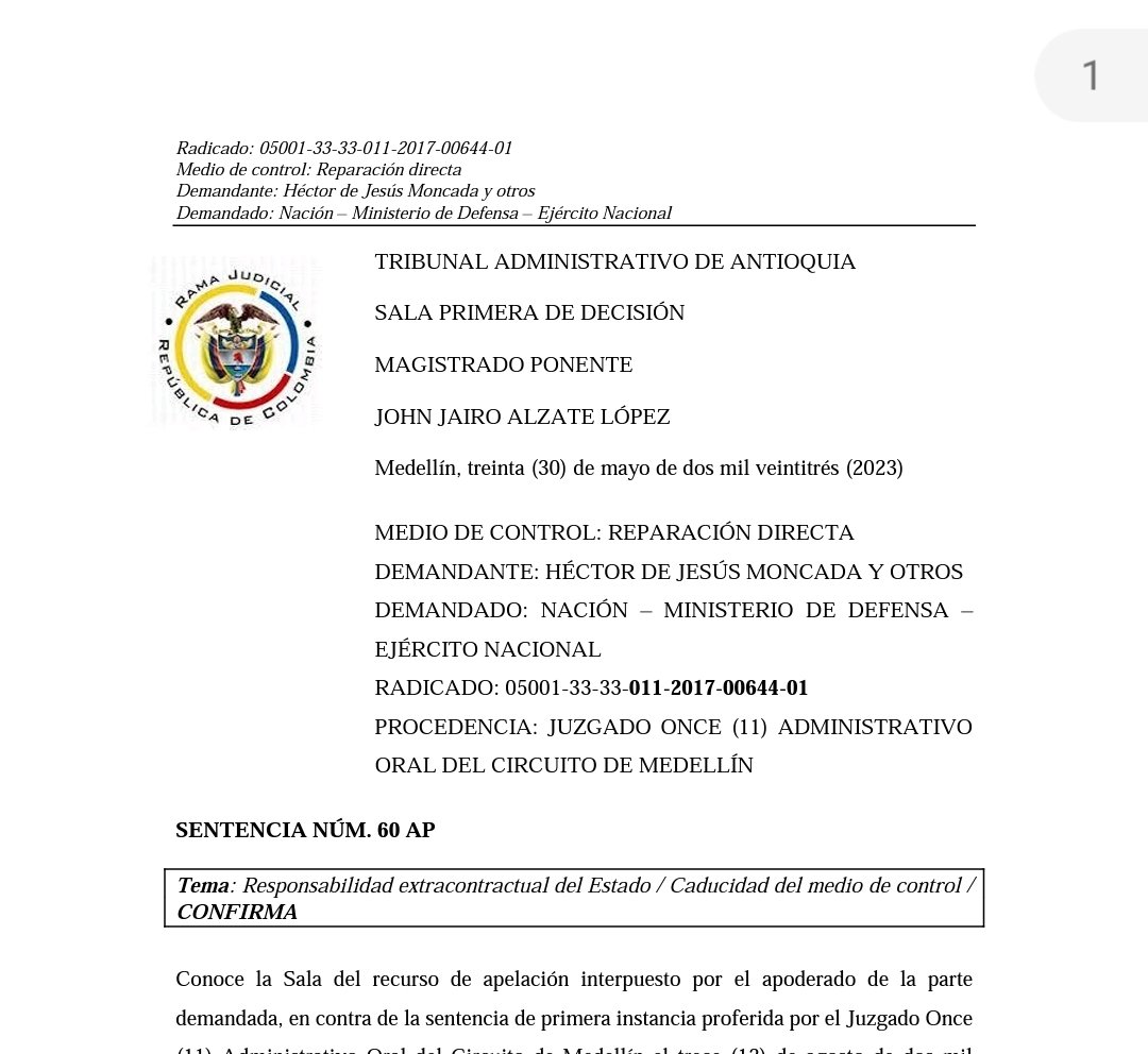 Sobre la caducidad del medio de control de reparación directa en delitos de lesa humanidad.

La jurisprudencia de la Sección Tercera del Consejo de Estado  unificó en relación con la caducidad de las pretensiones indemnizatorias formuladas con ocasión de los delitos de lesa
