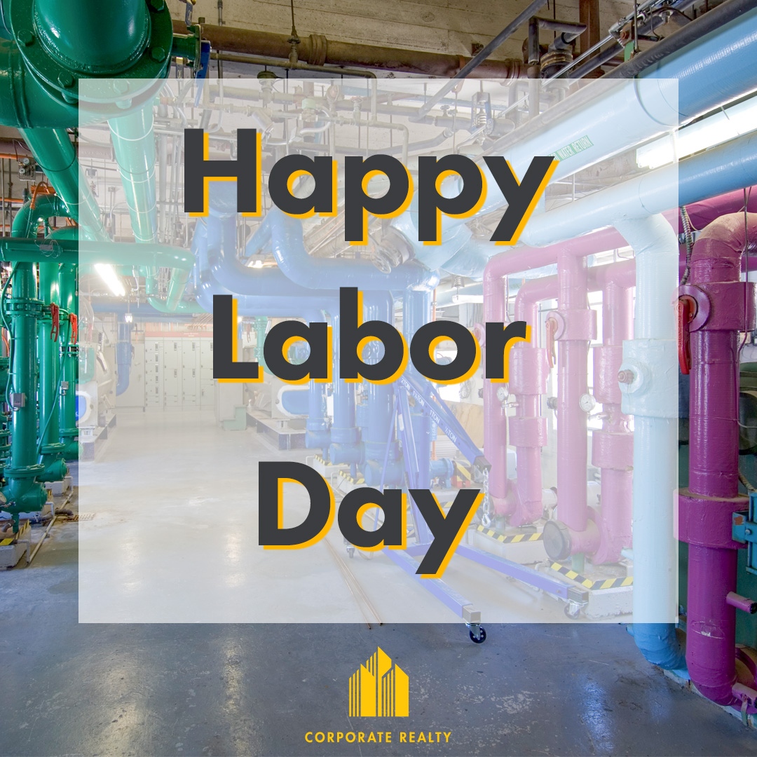 From all of us at Corporate Realty, happy happy Labor Day!

#laborday2023