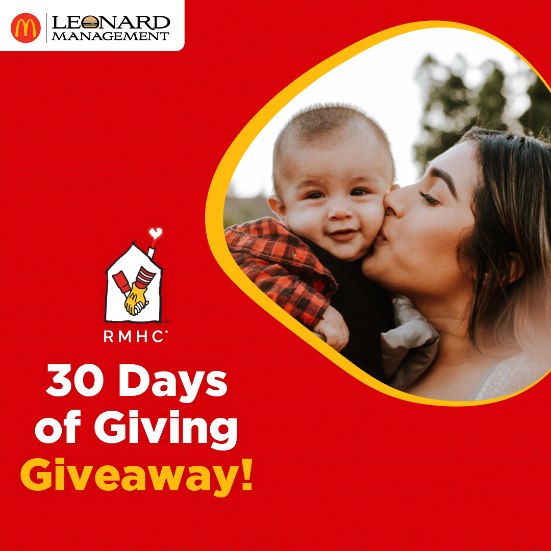 Join us as we kick off 30 Days of Giving – our month long donation drive in partnership with our local Ronald McDonald House Charities! 

Here is the list of items they are in need of: amzn.to/3QHXway Let's spread some joy together! 🎁