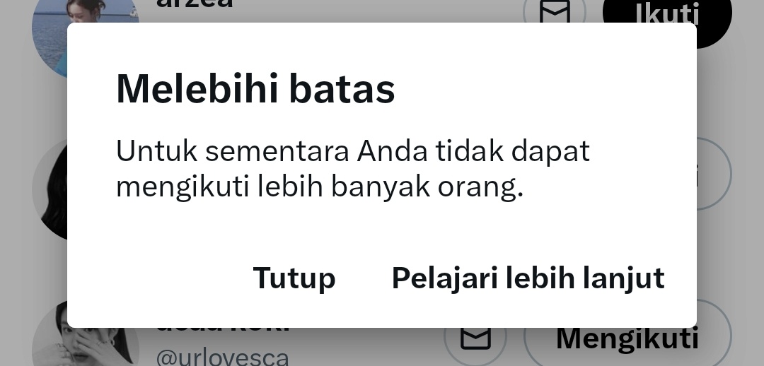Baru juga aku nyemplung udah di senggol ajaa