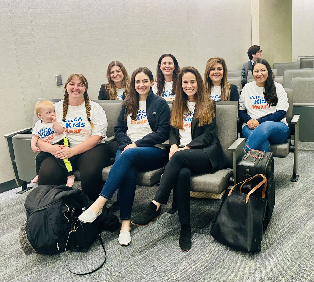 letcakidshear's tweet photo. The suspense is over!  SB 635 (@SenatorMenjivar /@Portantino), the Let California Kids Hear Act made it out of the suspense file and now to the Assembly floor for a vote—deepest gratitude to @ChrisHoldenLA and @AsmMeganDahle for their incredible support. #letCAkidshear #ProKidCA https://t.co/QjLsJu2BoZ