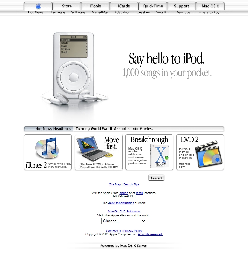 WebDesignMuseum's tweet photo. Happy 22nd Birthday iPod!

#iPod https://t.co/Mz7TOWHFWH