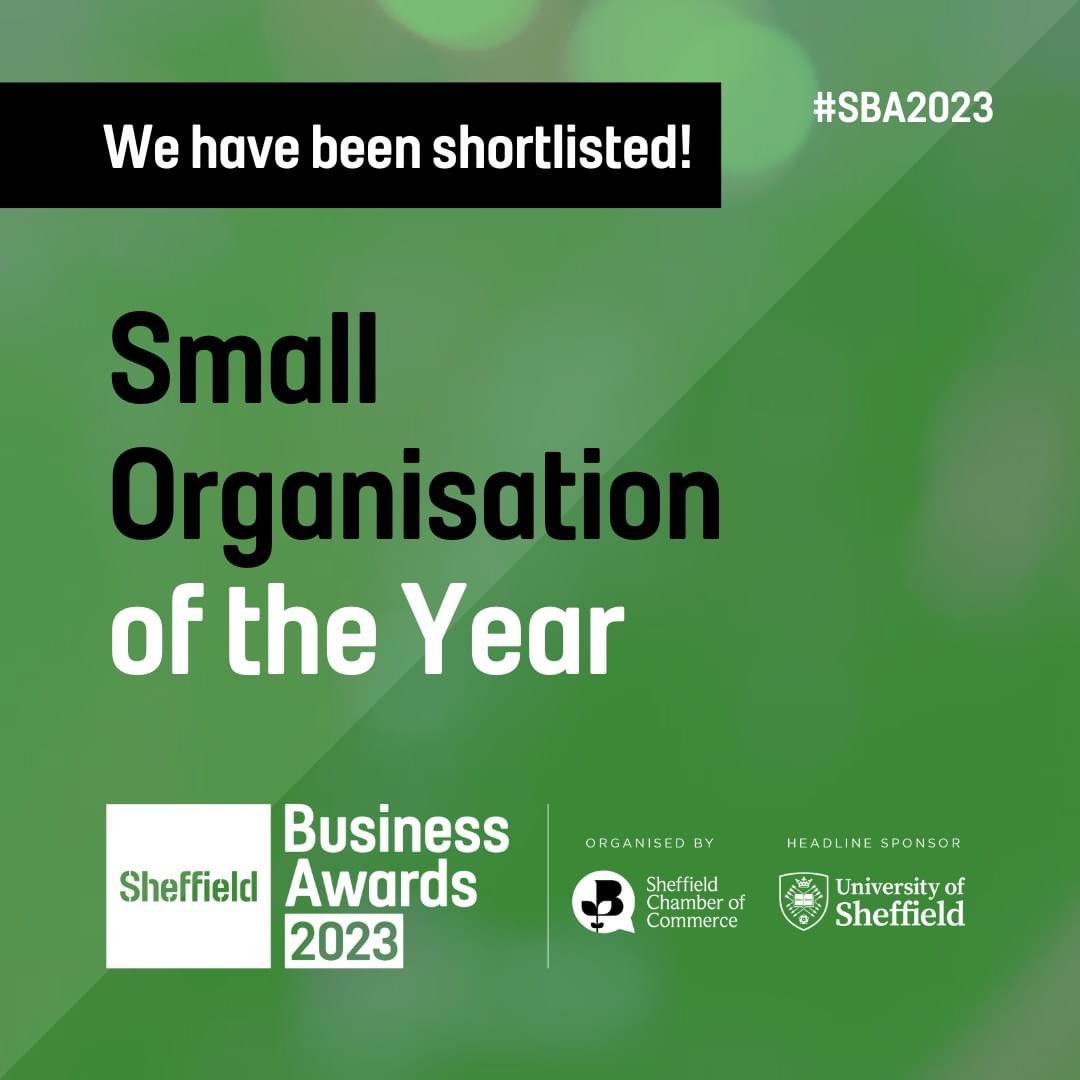🥁 Drumroll please for some EPIC EPIC news! 🥁 

We have been shortlisted for not one but two awards at this years Sheffield Business Awards and we are beyond thrilled!

#SBA2023 #awards #business #sheffieldbusinessawards 💚 🧡