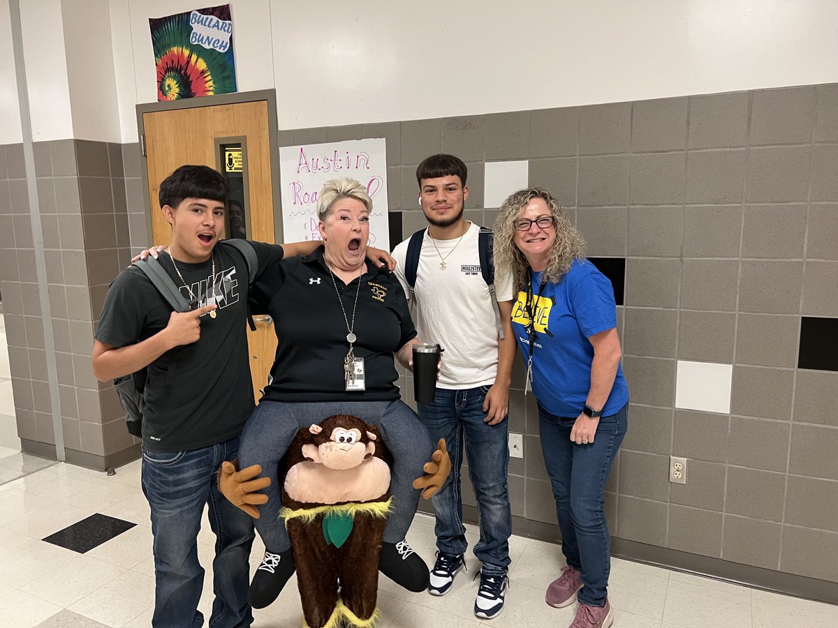 My department head was the bell of the ball. How fun!
