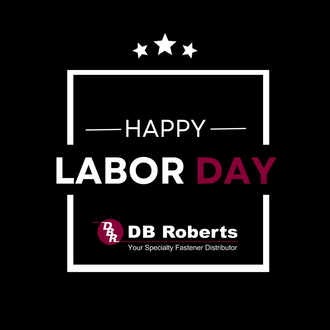 DBRobertsCo's tweet image. Wishing you a well-deserved break and a happy Labor Day! Today, we celebrate the hard work and dedication that powers our achievements.  

#LaborDay #DBRoberts