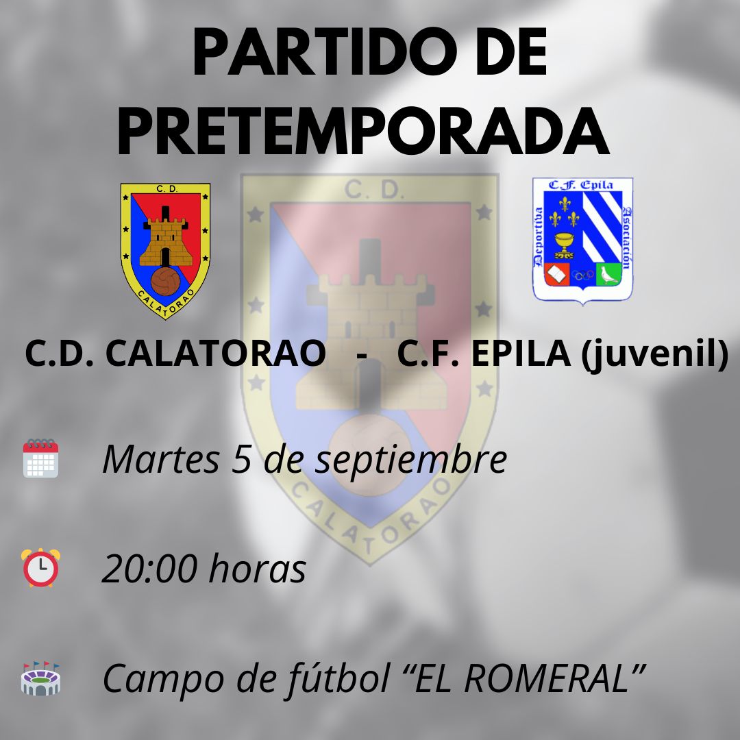 Mañana último partido de pretemporada del club en el Romeral. 
Este fin de semana comenzamos ya con partidos de la nueva temporada 2023-2024.

#aupacabaxa 💙❤️