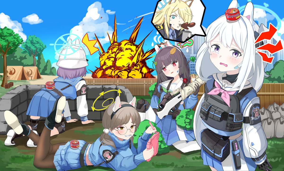 dodoseqw's tweet photo. #ブルアカ  #BlueArchive
rabbit platoon https://t.co/JsRyA2MfuP