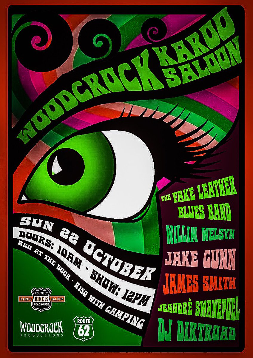So here it is!! 

WoodCrock have been going for 19 years! It was born at the Nile Crocodile in 2004 …from there it went to Cool Runnings Hatfield,Tweefontein Melkery,Kelly’s Rebel Rock,Blue Moon Nelspruit and and and!  Next: KAROO SALOON!